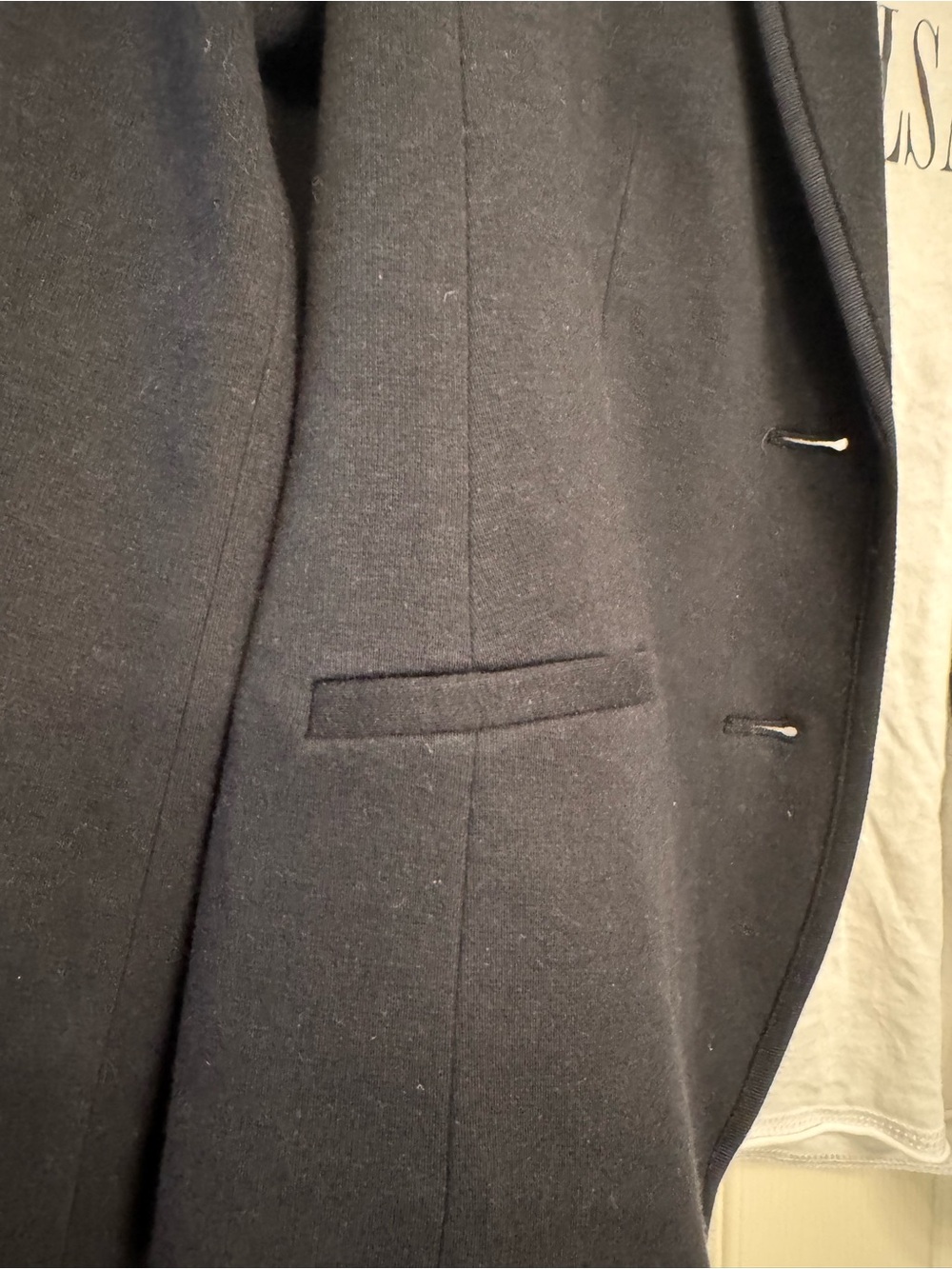 Talbots Black Women's Tailored Blazer - Picture 4 of 8